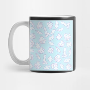 Fancy toilet roll pattern Mug